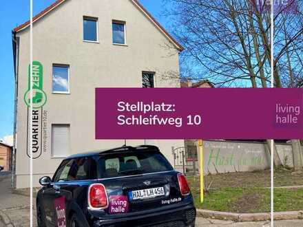 abgeschlossen Parken neben dem Volkspark