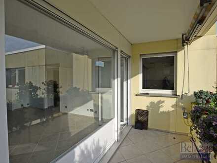 moderne 4 Zimmer-Wohnung mit Skylineblick und Blick ins Grüne