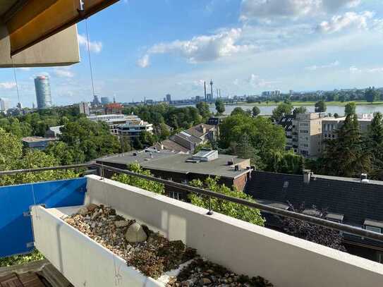 Ausnahme-Immobilie mit traumhaftem Blick über Düsseldorf 2-Zimmer Apartment