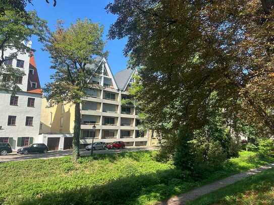 Idyllisch gelegenes 1-Zimmer-Apartment im Herzen von Augsburg