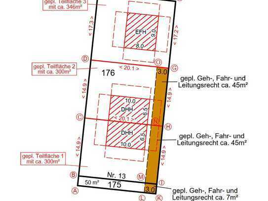 Baugrundstück für Stadtvilla in Berlin - Biesdorf - Bauträgerfrei.