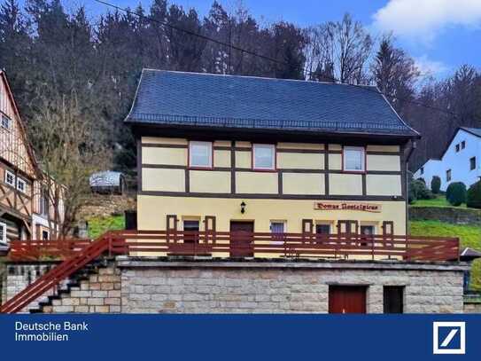 Denkmalgeschütztes Einfamilienhaus mit idyllischem Flair in Bad Schandau