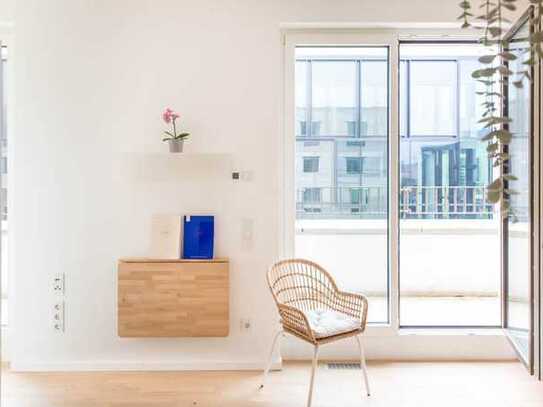 HOMESK - Neubau-Studio-Apartment mit Dachterrasse und Concierge-Service an der East Side Gallery