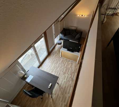 Möbiliertes 2-Zimmer-Maisonette mit EBK in Uninähe