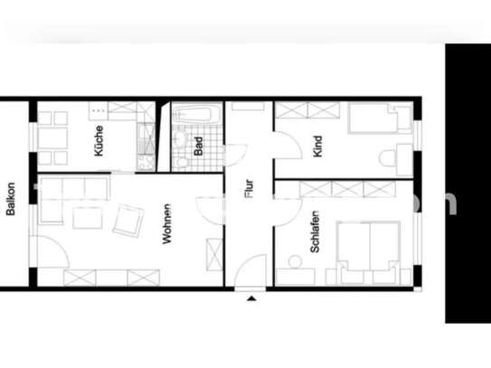 Tauschwohnung: 3-Zimmer Wohnung in Hellersdorf