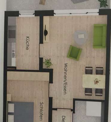 Neuwertige 2-Zimmer 62qm Wohnung m. Balkon Kassel Wilhelmshöhe beziehbar ab 01.01.2025