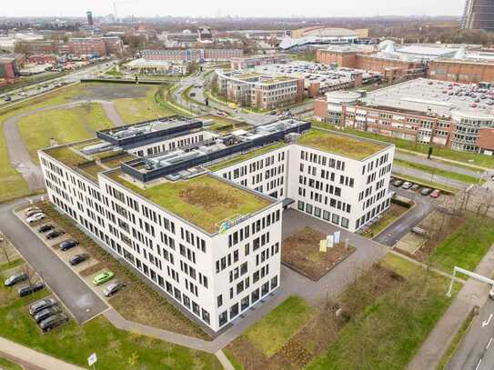 RUHR REAL:. Attraktive Büroflächen am CentrO in Oberhausen | hochwertige Ausstattung