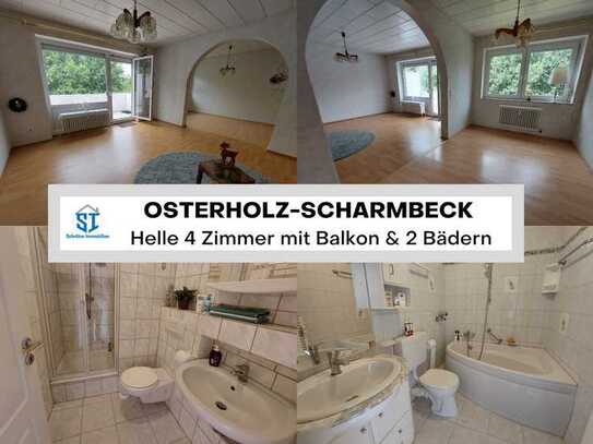 Helle 4-Zi.-Wohnung mit Balkon und 2 Bädern in Osterholz-Scharmbeck (2)