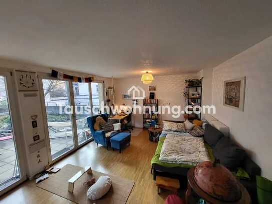 Tauschwohnung: Wunderschöne 2-Zi-Whg mit Balkon, GartenundTerrasse in Wiehre