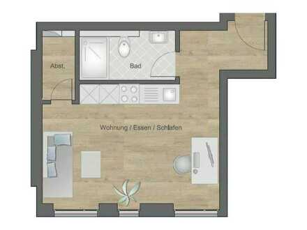 Neubau: möbliertes 1-Raum-Apartment in gefragter Lage!