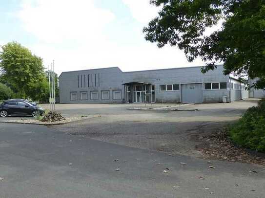 Gewerbeanwesen mit 22.005 m² Grundstück u. 6495 m² Hallen, Büros u. Werkstatt in Steinfurt- Borg...