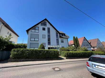 Mit Blick: 2-3 Zi-Maisonette Wohnung mit Balkon, EBK uvm. im Buchwald