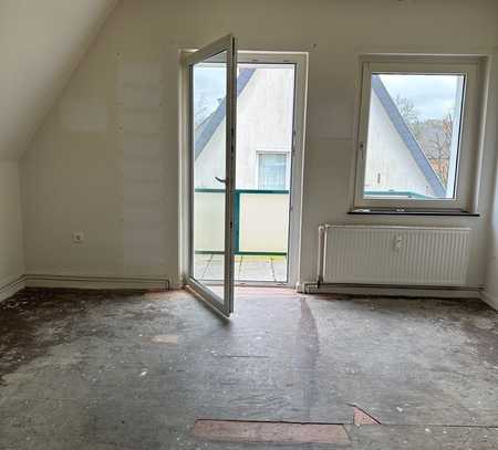 2-Zimmer-Dachgeschosswohnung mit Balkon