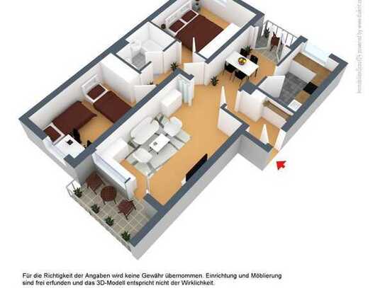 3-Zimmer-Wohnung in Solingen Mitte