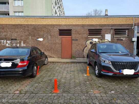 Der Stellplatz befindet sich auf einem Privatgrundstück Dieselstraße 10-14