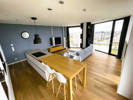 Weit oben - Stilvoll & Modern - 3-Zi.-Wohnung - Mü.-Nymphenburg