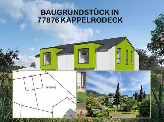 Traumhaftes Baugrundstück in Kappelrodeck – 627 m² zur Verwirklichung Ihres Eigenheims.