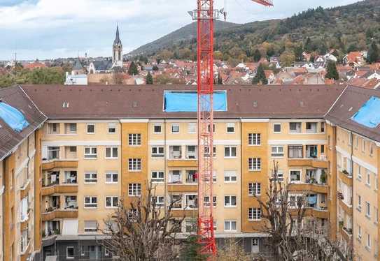 Erstbezug nach Dachgeschossausbau - Maisonette Wohnung über den Dächern von Handschuhsheim