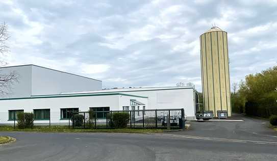 ca. 5.500 m² Produktionshalle im Industriegebiet Krauthausen bei Eisenach zu verkaufen