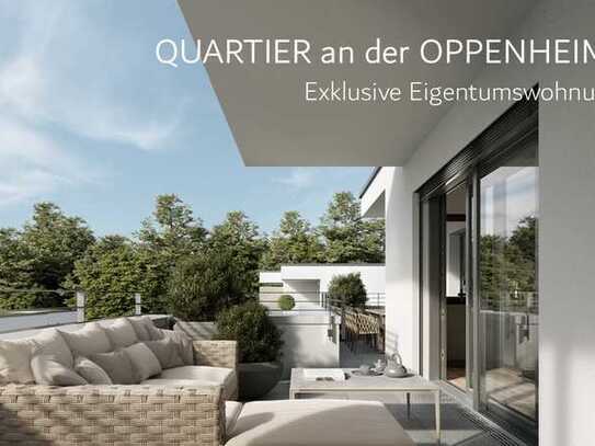 QUARTIER an der OPPENHEIMER - Exklusive Penthaus-Wohnung mit Dachterrasse und traumhaftem Fernblick