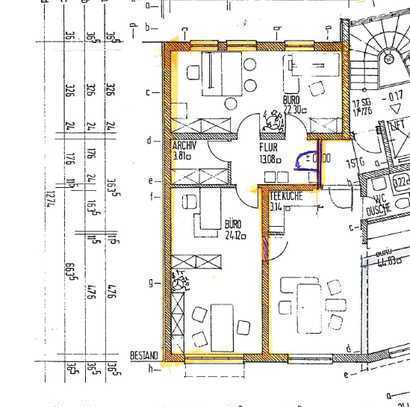 Büro-/Praxisfläche beim Kolumbusplatz mit EBK/ München Au