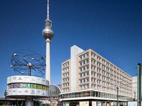 Lichtdurchflutete Büros mitten auf dem Alexanderplatz!