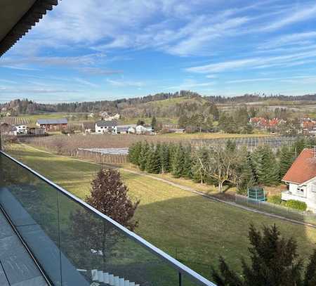 Exklusive 4 Zimmer Neubauwohnung in Lindau - Panoramalage mit See- und Bergblick