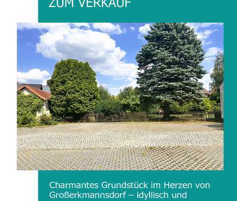 Charmantes Grundstück im Herzen von Großerkmannsdorf – zentral und stadtnah