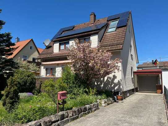 Steinheim- Gemütl. Zuhause mit schönem Garten, Garage, Photovoltaik etc sucht neue Bewohner