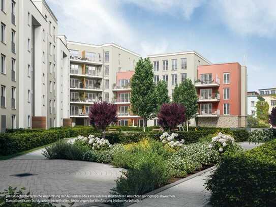 Moderner Neubau in Darmstadt: Hochwertige 3-Zimmer-Wohnung mit Tageslichtbad und Balkon
