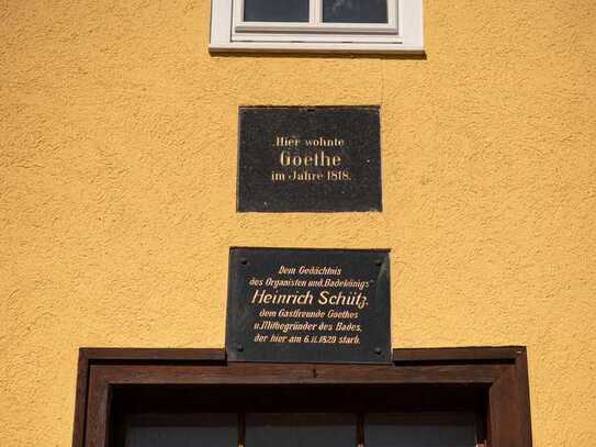 NEUER PREIS - Kapitalanlage Zweifamilienhaus in Bad Berka - "Goethehaus"