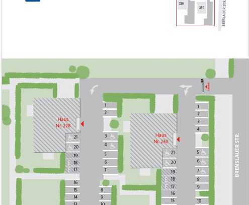 Sie suchen einen Einstellplatz am Laagberg / Wohltberg? Der Platz Nr. 5 ist frei!