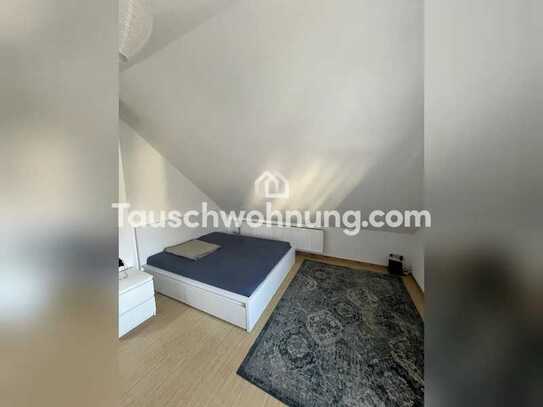 Tauschwohnung: Große Einzimmerwohnung mit separater Küche und grossem Bad
