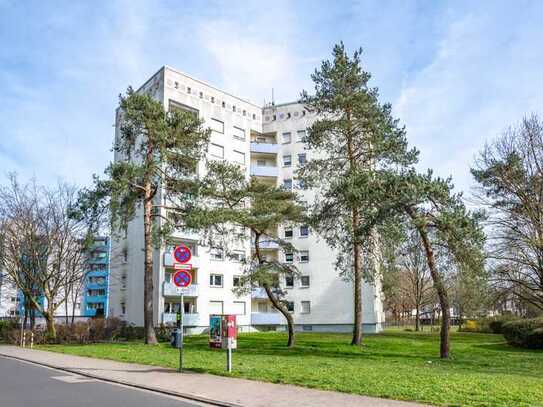 Hanau-Wolfgang: "Kapitalanlage" - Gepflegte 2-Zimmer-Wohnung mit Süd-West Loggia in zentraler Lage