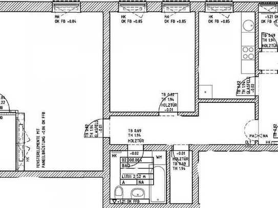 Offene Besichtigung am Mo. 05.08. um 09.30 Uhr * zentrale Lage * große 2-Zi.-Whg. m. Balkon * 83 m²