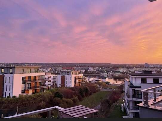 3-Zimmer-Wohnung, möbliert, am Phoenix-See mit Südbalkon und Seepanoramablick