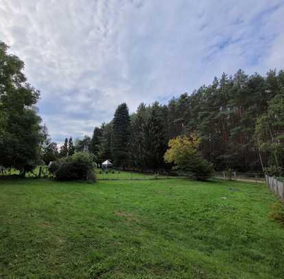 Wunderschönes Baugrundstück mit Waldblick in Seenähe