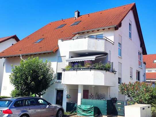 Schöne DG-Maisonette Wohnung 2ZKB-Dachterrasse im 2.OG