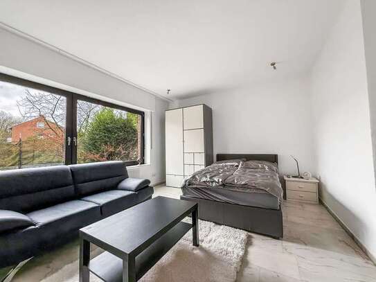 Voll möbliert und eingerichtet! Frisch renoviertes 1-Zimmer-Apartement in Münster-Mauritz