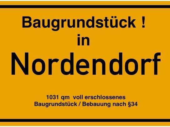 Baugrundstück 1031m² in Nordendorf zu verkaufen!