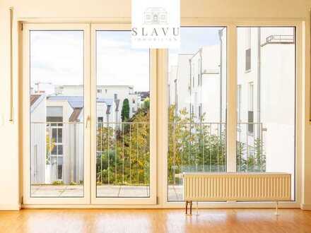 Penthouse-Wohnung über zwei Etagen mit sonniger Panorama-Dachterrasse