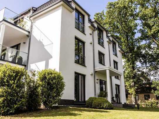 Luxuriöse 4,5-Zimmer-Eigentumswohnung mit Garten und zwei Terrassen in HH-Wellingsbüttel