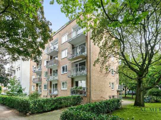 Charmante 2-Zimmer Wohnung mit Balkon auf der Uhlenhorst