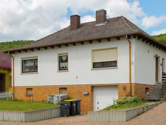 Bungalow mit großem Garten in familienfreundlicher Lage von Mansbach