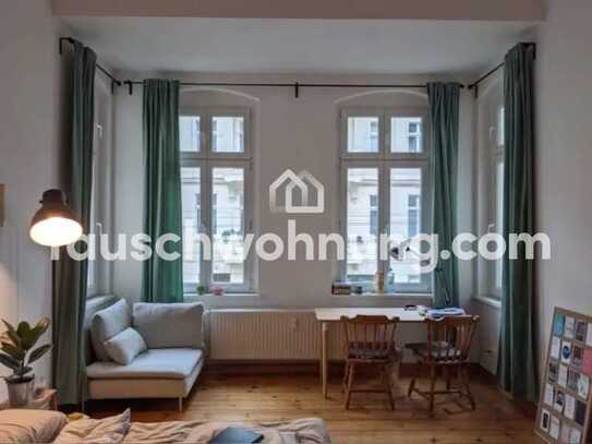 Tauschwohnung: Schöne Altbau 2Z-WHG mit Balkon GG 1Z-WHG