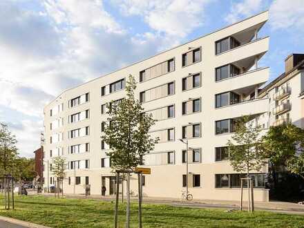 Stilvolle 3-Zimmer-Neubauwohnung (2017) mit Balkon in Mannheim-Lindenhof