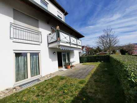 Möblierte 2-Zimmer-Terrassenwohnung mit Grünstück und Einbauküche in Heitersheim
