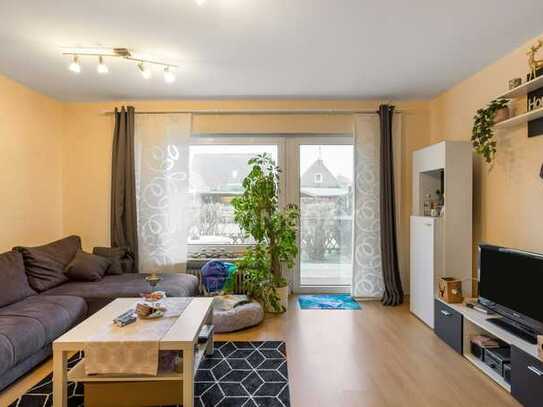 Gemütliche 2-Zimmer-Erdgeschosswohnung mit Terrasse und Stellplatz in Dornum