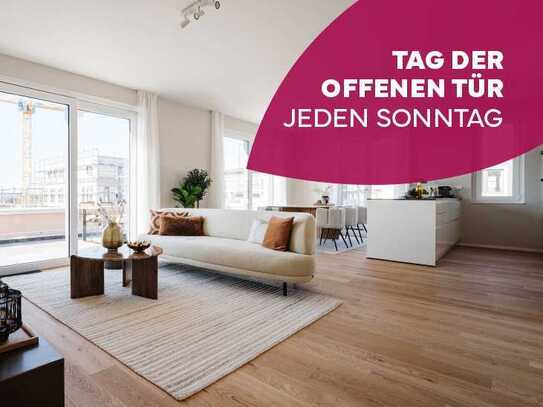 Großzügiges und luxuriöses Penthouse mit fünf Zimmern und einer großen Sonnenterrasse