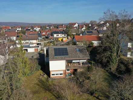 Herbrechtingen- 2- FH mit ELW auf traumhaftem Eckgrundstück, Pelletheizung, Solar, zu verkaufen